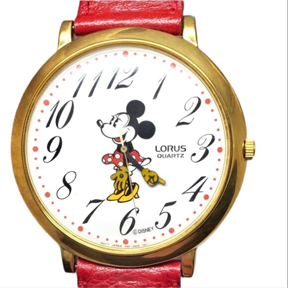 Disney X Lorus Minnie Mouse Vintage Jumbo Quartz Watch